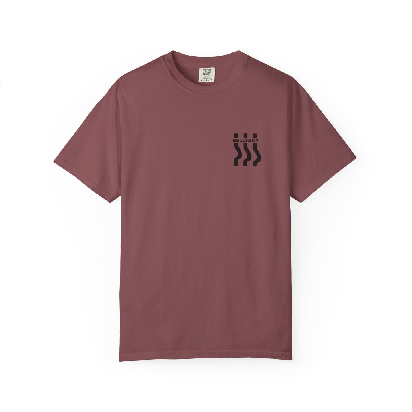 comfortable garment-dyed t-shirt black