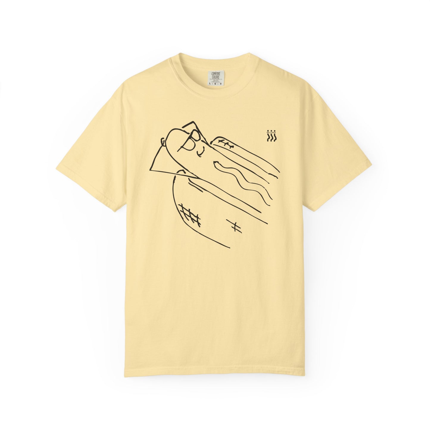 comfortable garment-dyed t-shirt