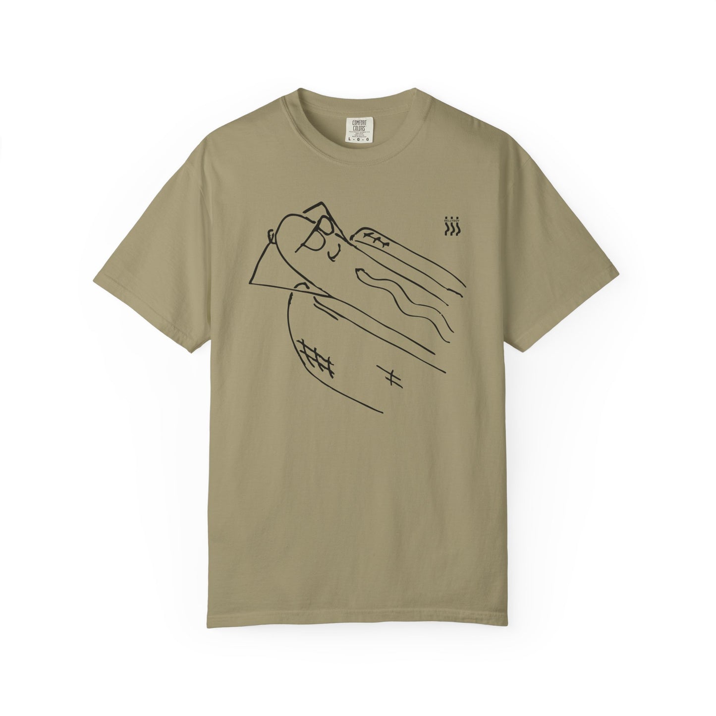 comfortable garment-dyed t-shirt