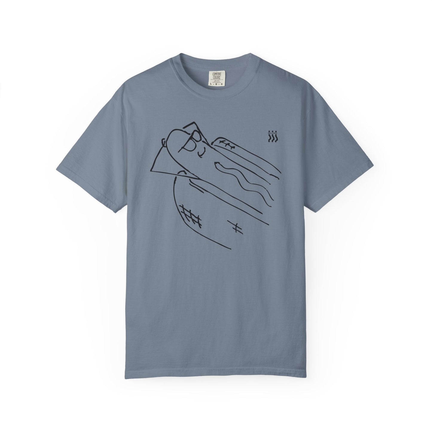 comfortable garment-dyed t-shirt