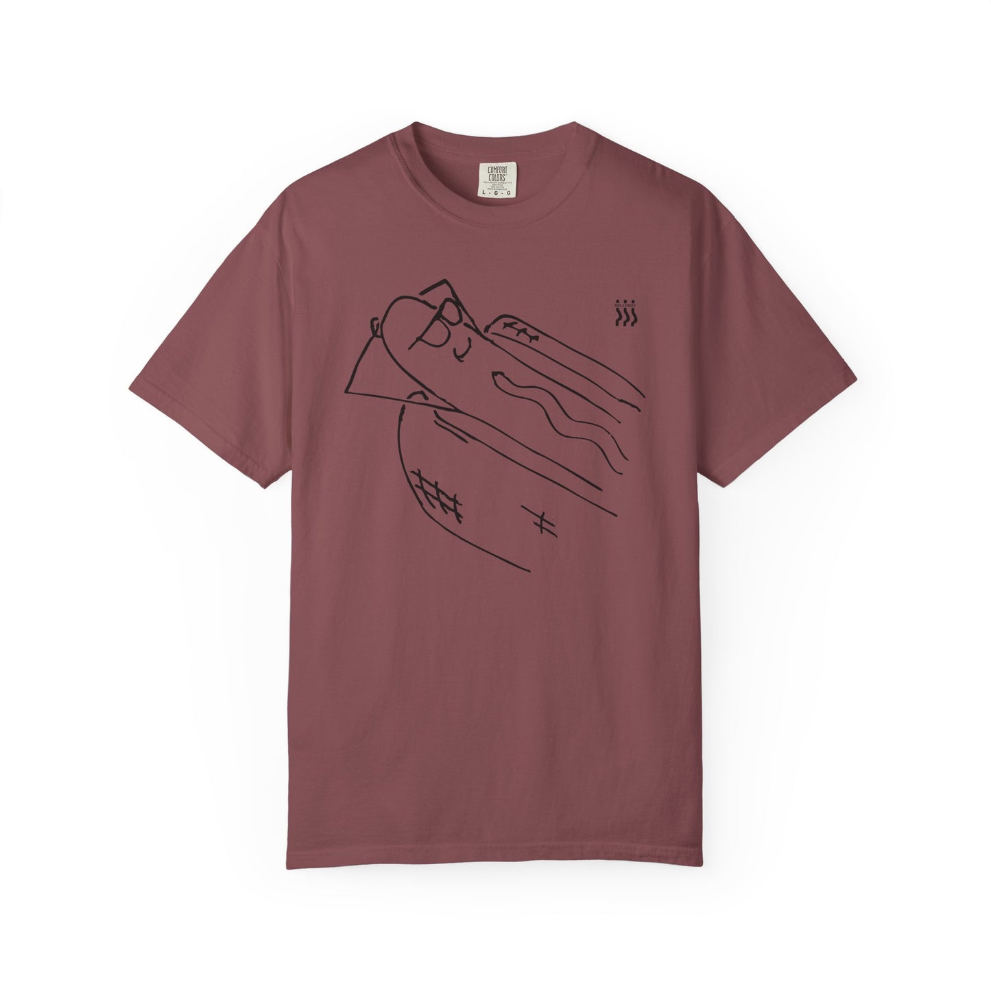comfortable garment-dyed t-shirt