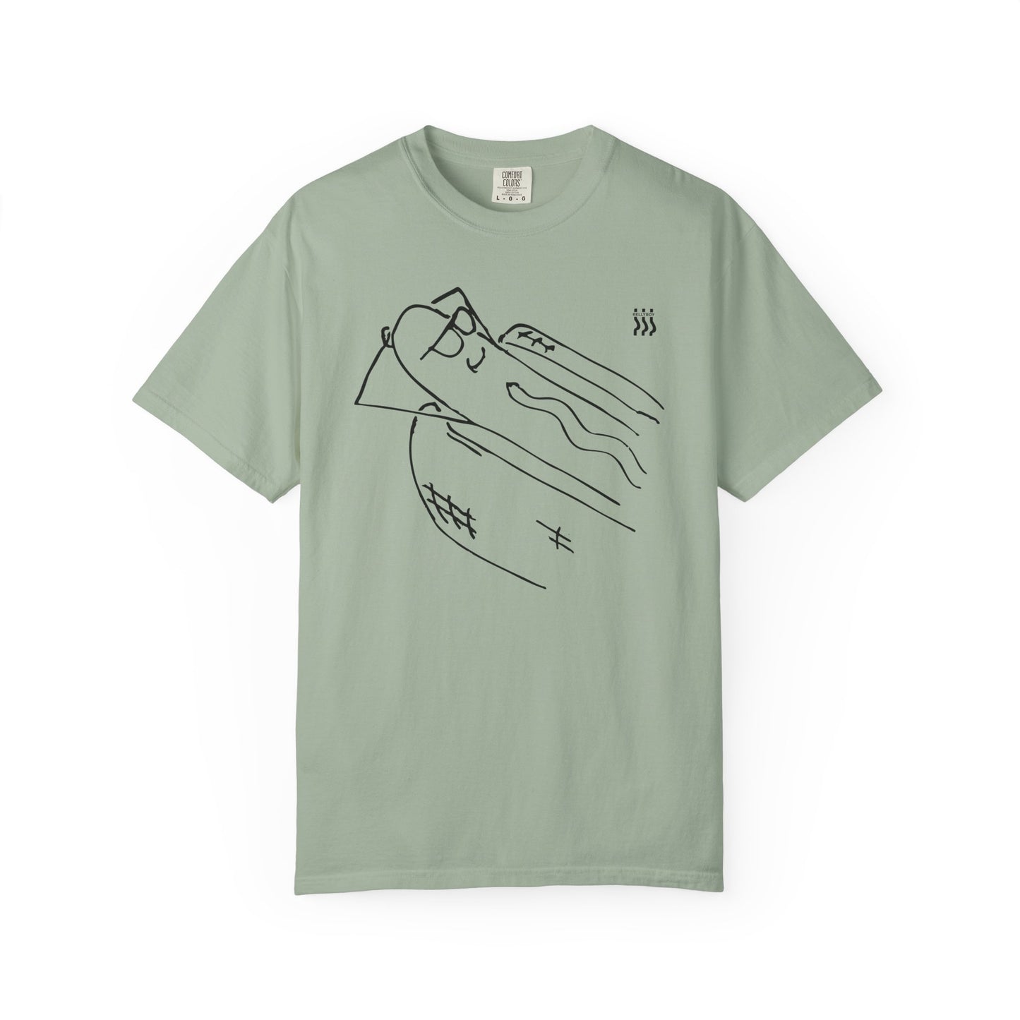 comfortable garment-dyed t-shirt