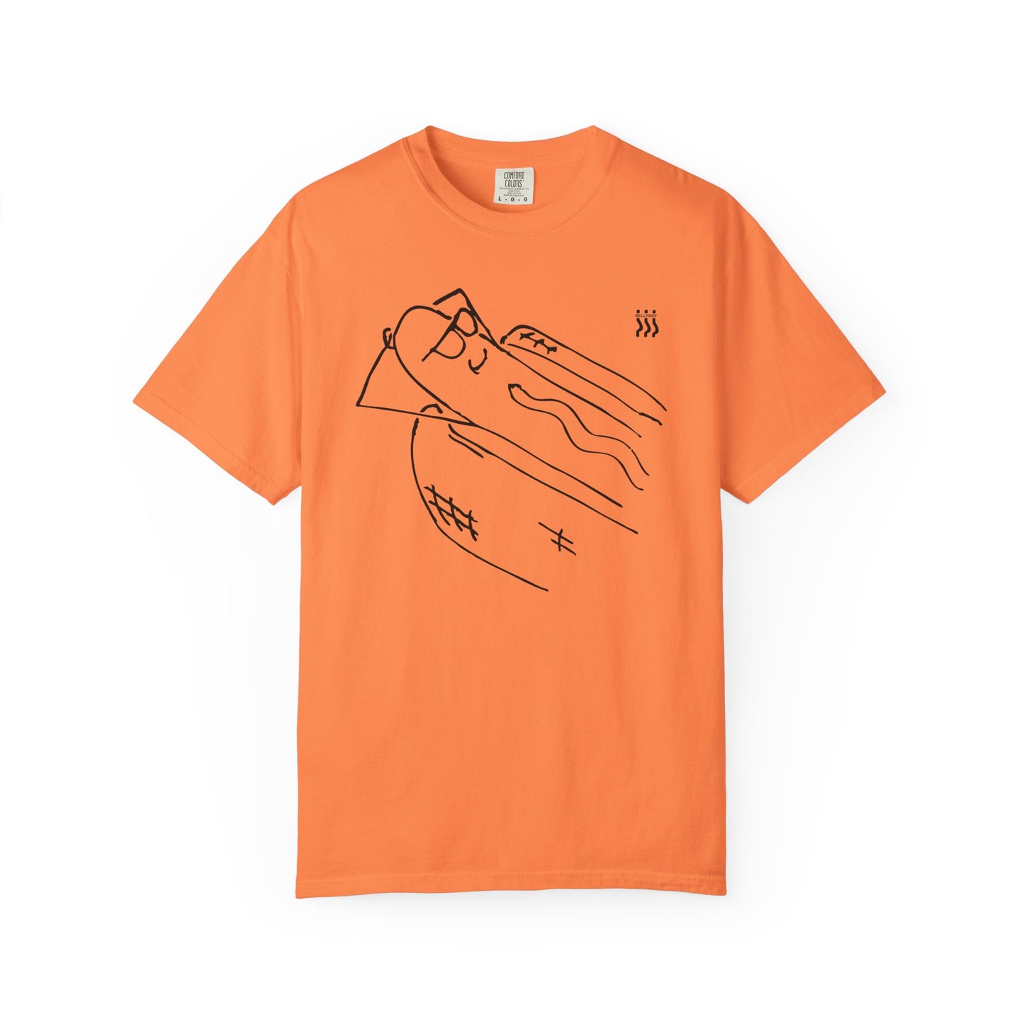 comfortable garment-dyed t-shirt