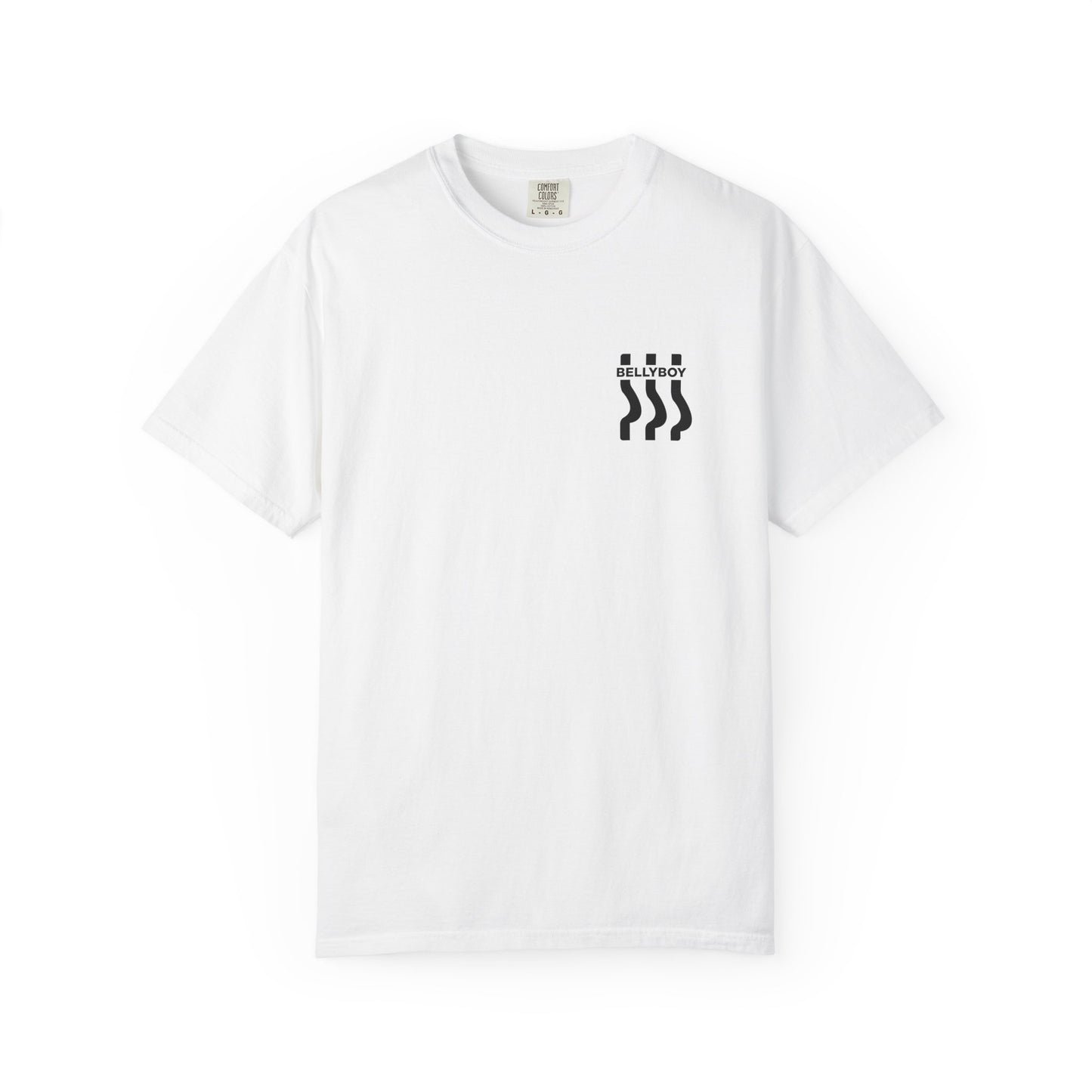 comfortable garment-dyed t-shirt black