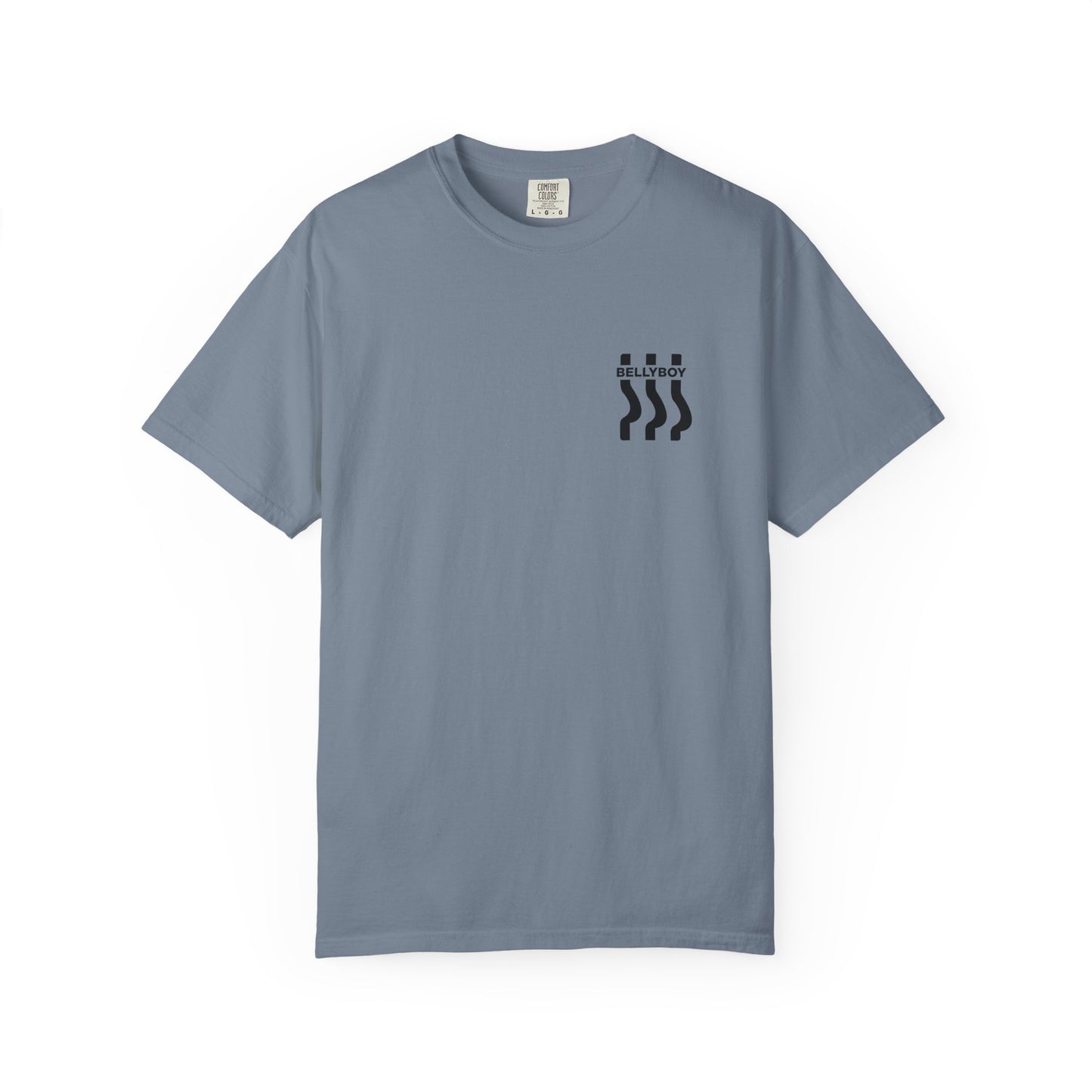 comfortable garment-dyed t-shirt black