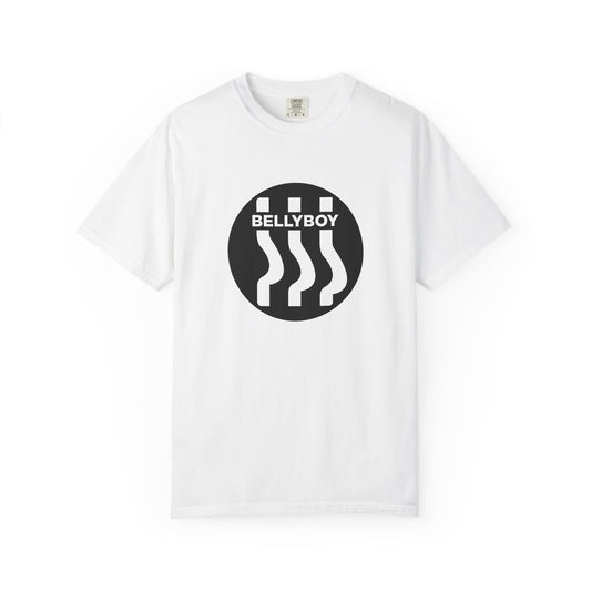 comfortable garment-dyed t-shirt in black